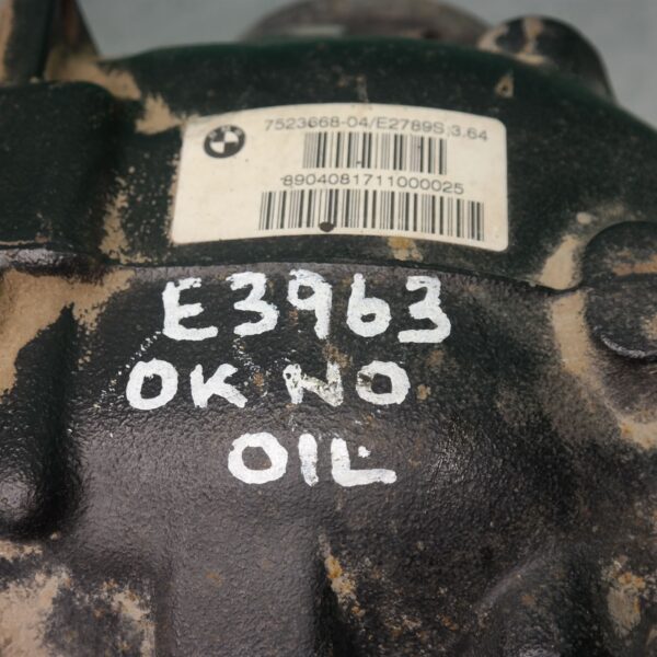 SAMSUNG CSC DIFFERENTIAL CENTRE E83 REAR 3.64 3.0p