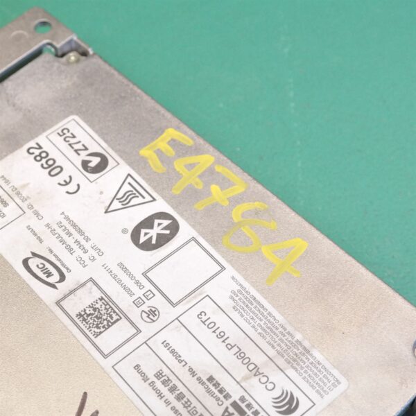 STEREO/HEAD UNIT E87 # Bluetooth Module # (740) *84-20* 9.224.674 MULF 2