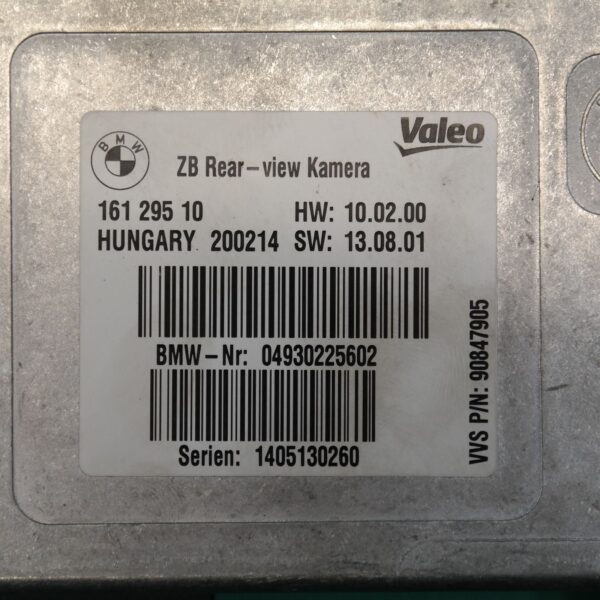 ECU F10 # Camera Module # REVERSING (555) *66-30* 04.9.302.256.02