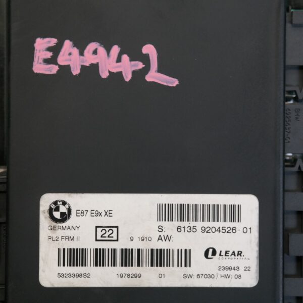 SAMSUNG CSC ECU E90 # Footwell Module # (064) *61-25*