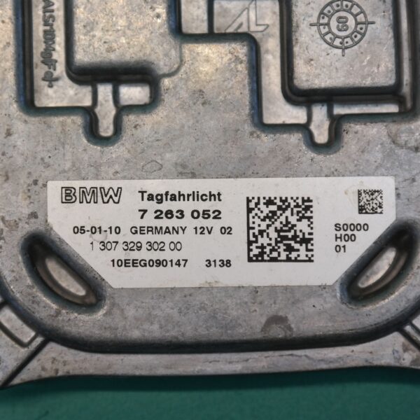 ECU E90 # Headlight # CONTROL UNIT (DAYTIME LIGHTS) (052) *63-05* 7.263.052