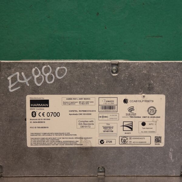 STEREO/HEAD UNIT F10 # Bluetooth Module # COMBOX MEDIA (150) *84-10* 9.244.188