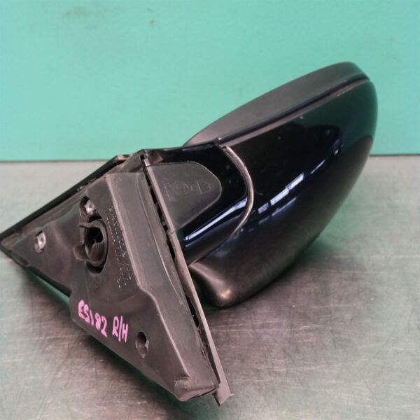 RIGHT DOOR MIRROR E87 (896) HATCH, 5 PIN PLUG (GLOSS BASE)