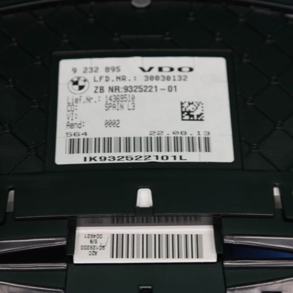 INSTRUMENT CLUSTER INSTRUMENT CLUSTER, DIESEL, AUTO T/M, F32/F63, COUPE/HATCH, 07/13-12/20