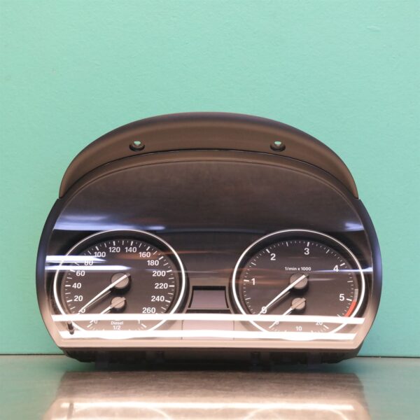 INSTRUMENT CLUSTER DIESEL, AUTO T/M, E84, 04/10-07/15