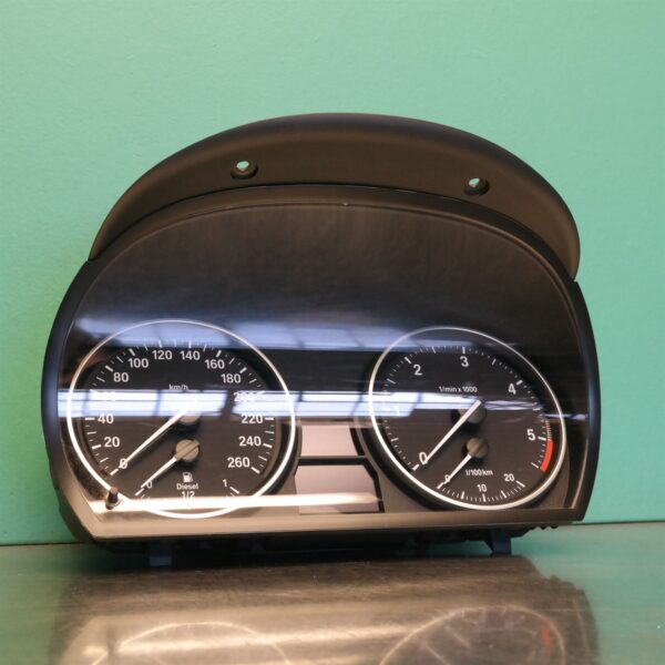 INSTRUMENT CLUSTER DIESEL, AUTO T/M, E84, 04/10-07/15