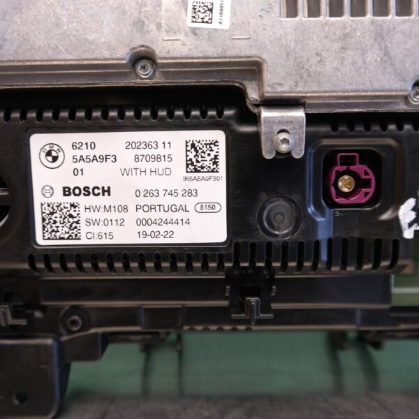 INSTRUMENT CLUSTER INSTRUMENT CLUSTER, STANDARD/M SPORT TYPE, G05, 08/18