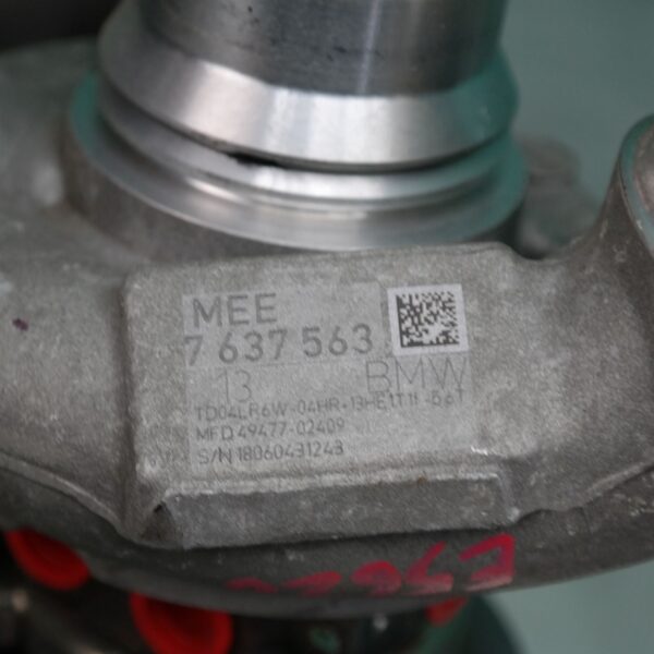 TURBO/SUPERCHARGER F30 (563) (891) *11-50* P4