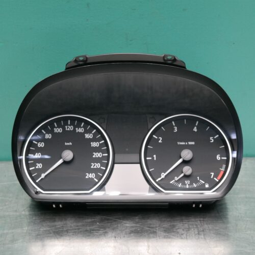 INSTRUMENT CLUSTER PETROL, 2.0, E82/E87/E88, 120i, 10/04-09/13