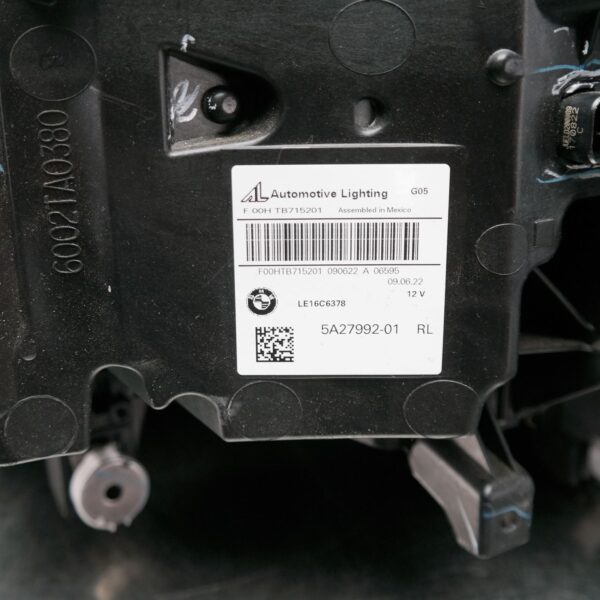 RIGHT HEADLAMP G05/F95, LED, LASER TYPE, 08/18-02/23