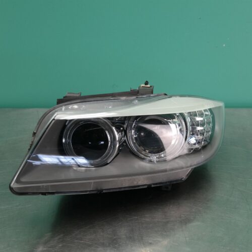 LEFT HEADLAMP E90/E91, SEDAN/WAGON, BI-XENON, NON ADAPTIVE TYPE, 11/08-09/13
