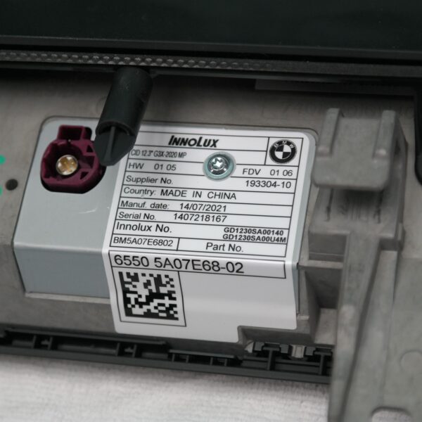 SAMSUNG CSC STEREO/HEAD UNIT G30 # Central Information Display # (7D2) *65-45* 12 inch