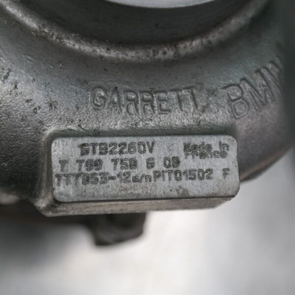 TURBO/SUPERCHARGER E70 (759) *11-50* D6 N57