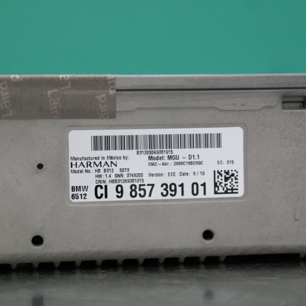 SAMSUNG CSC STEREO/HEAD UNIT G05 # Head Unit # MGU HIGH 3 *65-50*