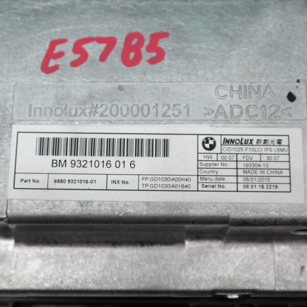 STEREO/HEAD UNIT F10 # Display Screen # (016) *65-45*