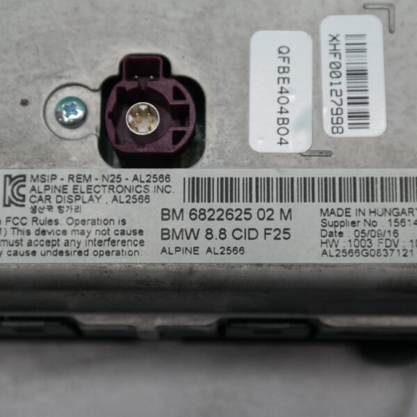 STEREO/HEAD UNIT F26 # Display Screen # 8.8 INCH (625) *65-45* (Copy)