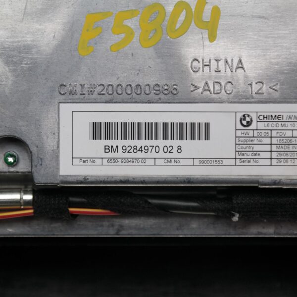 SAMSUNG CSC STEREO/HEAD UNIT F01 # Display Screen # 10.25 INCH (970) *65-45*