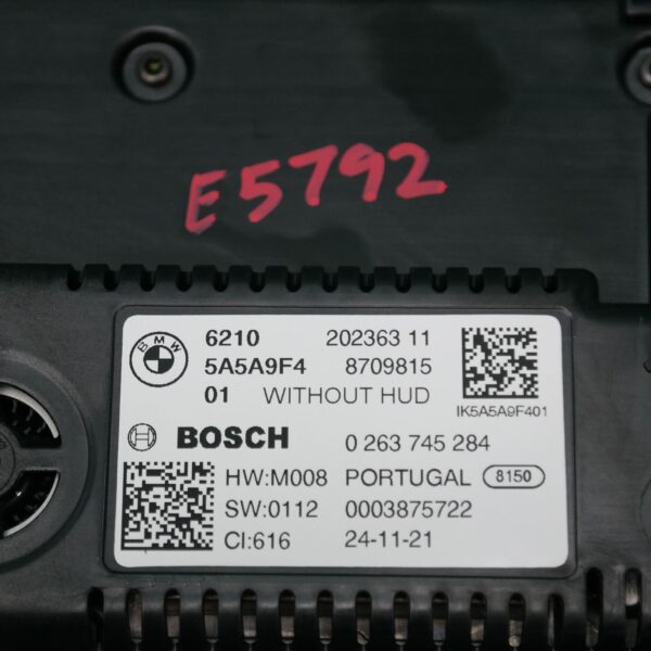 SAMSUNG CSC INSTRUMENT CLUSTER INSTRUMENT CLUSTER, G20/G21, SEDAN/WAGON, STANDARD TYPE, 10/18-06/22