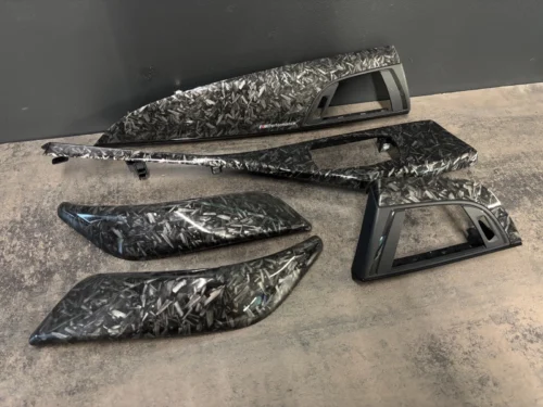 BMW F20 F21 F22 1 2 Series FORGED CARBONInterior Trim Set M PERFORMANCE LHD