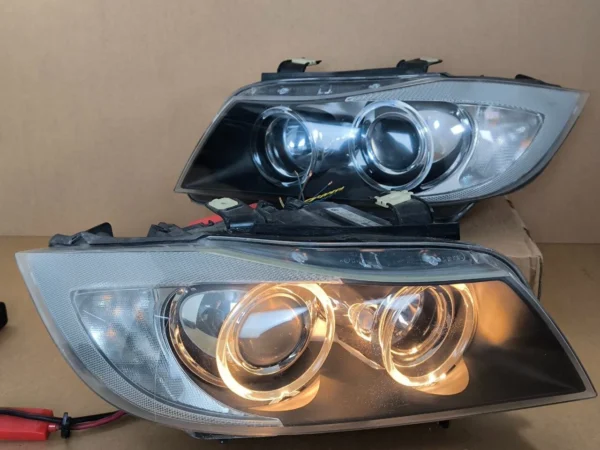 2006-08 JDM BMW 325i 330i 328i 335i Sedan Headlights XENON HID E90 E91 Lamp OEM