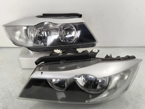 BMW 325i 330i 328i 335i E90 E91 HALOGEN Sedan Front Headlights Lamp With Eyelid