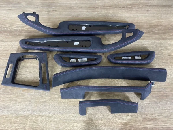 BMW E46 Alcantara Tri Color Interior Trim Set 1998-2006 325 328 330 M3 CABRIO