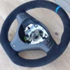 BMW Steering Wheel E92 M3 E90 E91 E93 E81 E82 E87 E88 M FLAT BOTTOM Alcantara