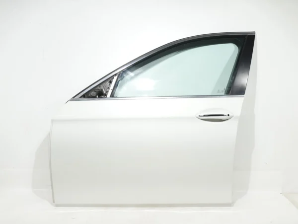 11-16 BMW F10 5 Series COMPLETE Door Front Left Driver Side Alpine White 300 OEM