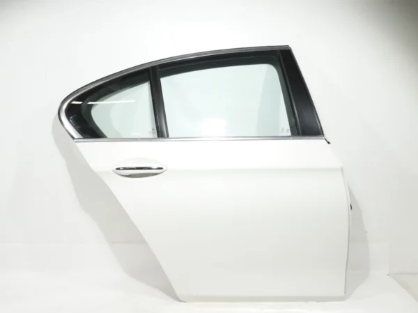 11-16 BMW F10 5 Series COMPLETE Door Rear Right Passenger (Alpine White 300) OEM