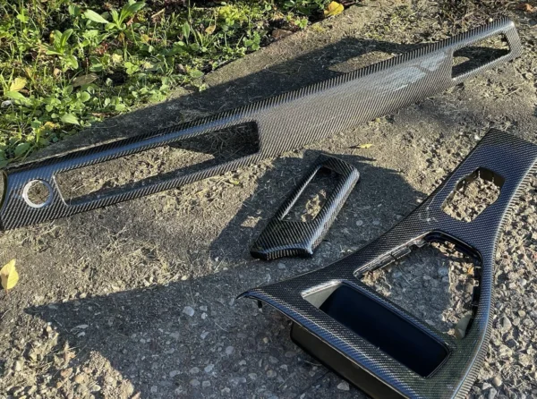 BMW E90 Real Carbon Fiber interior trim set CIC (E90, E91, E92, E93, M3)