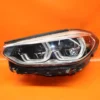 BMW X3 HEADLIGHT LEFT DRIVER 2018 2019 2020 2021 ADAPTIVE LED X4 8496827-01 OEM