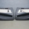 2008-2014 BMW E71 E72 X6 FRONT RIGHT & LEFT SIDE INTERIOR DOOR PANEL LEATHER SET
