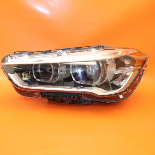 s-l1600 BMW X1 HEADLIGHT LEFT DRIVER 2016 2017 2018 2019 FULL LED 7472223 OEM