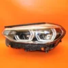 BMW X3 HEADLIGHT LEFT DRIVER 2018 2019 2020 2021 ADAPTIVE LED X4 8739657-03 OEM