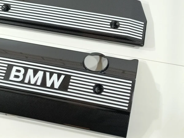 s-l960 (1) BMW Engine Cover Carbon Fiber Dipped E36 E38 E39 E46 M52 M54 1740160 1748633