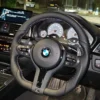BMW Leather Flat Bottom Steering Wheel M Sport 1/2/3/4/ Series F10 F20 F30 F80