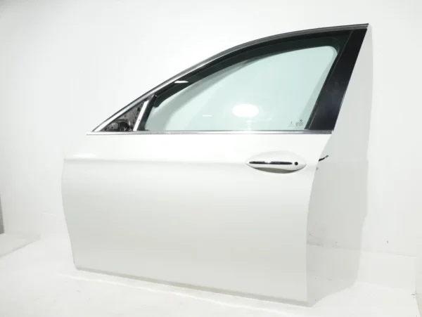 11-16 BMW F10 5 Series COMPLETE Door Front Left Driver Side Alpine White 300 OEM