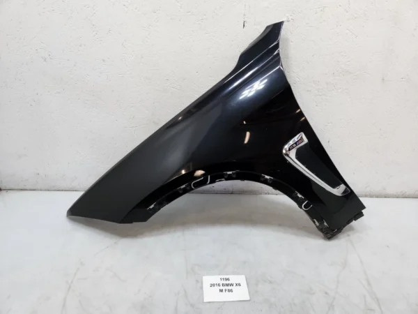 15-19 OEM BMW F86 X6M Front Left Driver Side Fender Panel Black 475