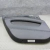10-14 BMW E71 X6 X6M SET OF 2 REAR DOOR INTERIOR TRIM PANEL W SUN SHADES OEM