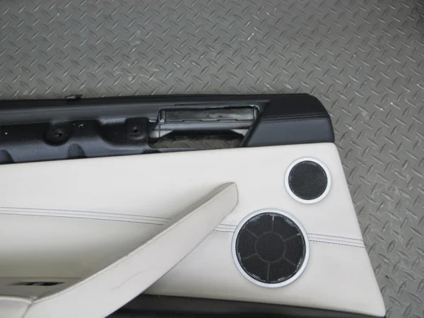 2008-2014 BMW E71 E72 X6 REAR DOOR PANEL W/ ROLLER SHADE & WINDOW FRAME SET