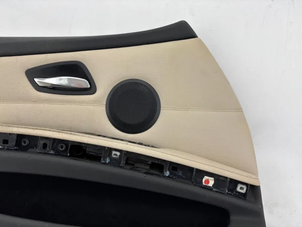 2007-2011 BMW 328i 335i E90 Front Left Interior Door Panel Trim OEM