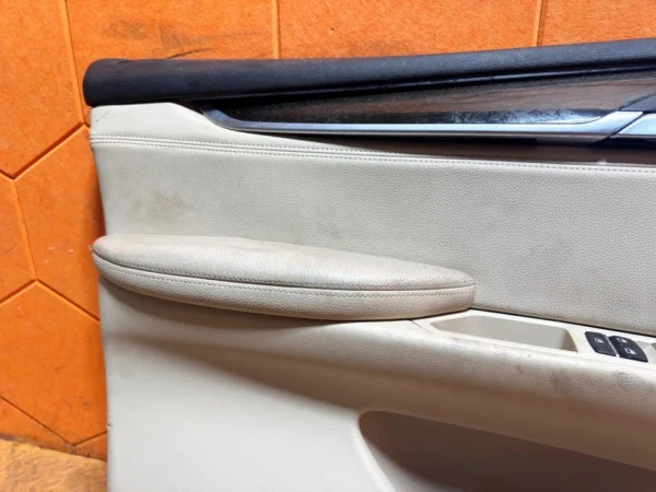 14-18 BMW X5 F15 FRONT LEFT DRIVER LH SIDE INTERIOR DOOR COVER TRIM PANEL OEM
