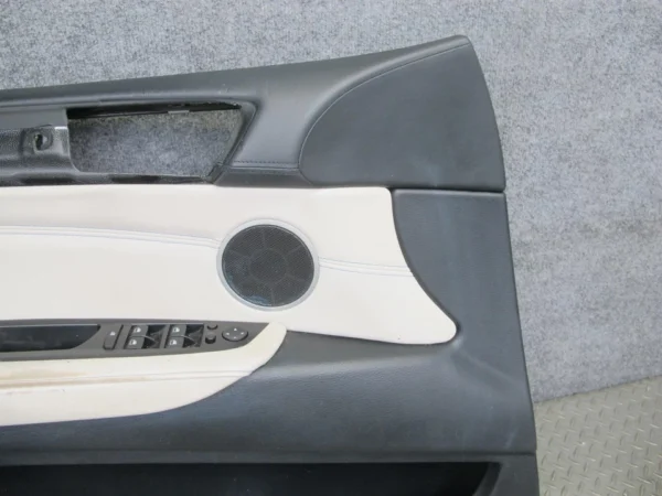 2008-2014 BMW E71 E72 X6 FRONT RIGHT & LEFT SIDE INTERIOR DOOR PANEL LEATHER SET
