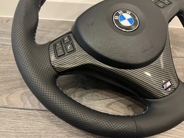 s-l960 (1) BMW 1 3 SERIES E81 E82 E87 E88 E90 E91 E92 E93 X1 E84 M Steering Wheel Carbon