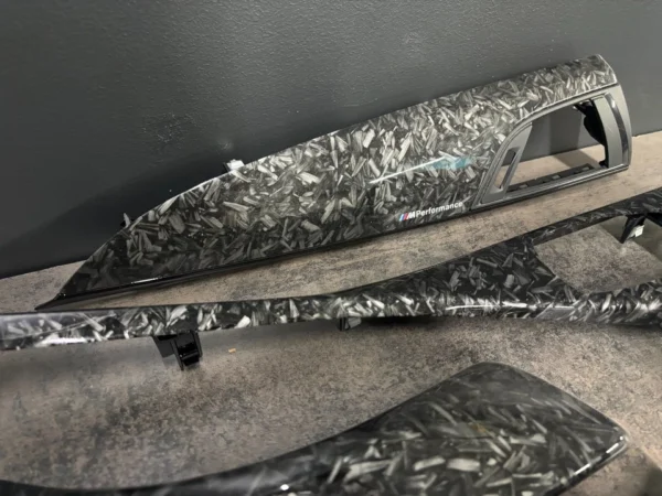 BMW F20 F21 F22 1 2 Series FORGED CARBONInterior Trim Set M PERFORMANCE LHD