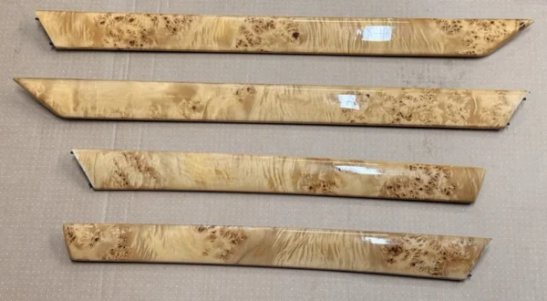 BMW 3 SERIES E46 RARE LIGHT PAPPEL WOOD INTERIOR TRIM SET SEDAN TOURING