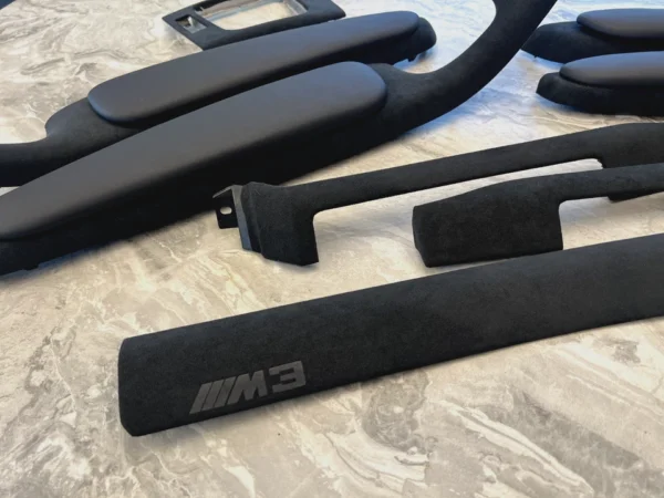 BMW E46 M3 COUPE Interior trim Set ALCANTARA + NAPPPA Door Armrest