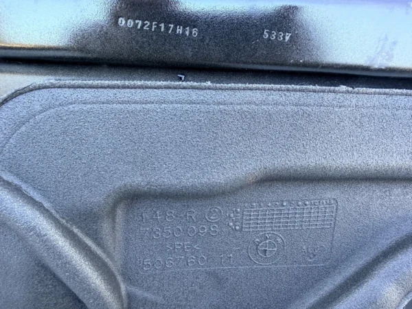 2016 - 2022 BMW X1 F48 Rear Right Side Door Shell Panel OEM