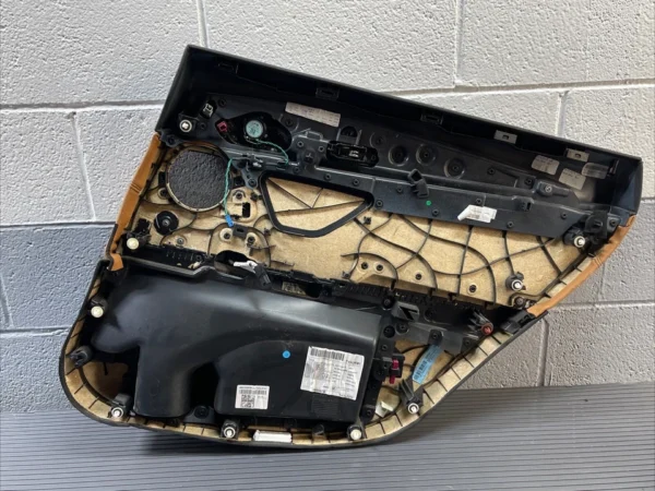 2018-2019 BMW 640i GT Rear Left Door Card Panel Cover Leather Trim OEM