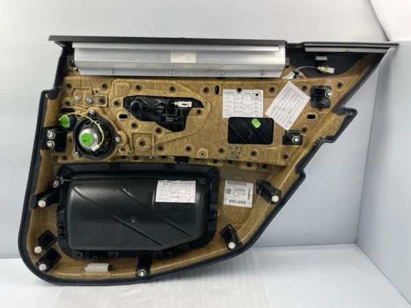 s-l960 (10) 14-16 BMW F10 M5 Left Rear Driver Door Panel Full Leather B&O Black OEM Used